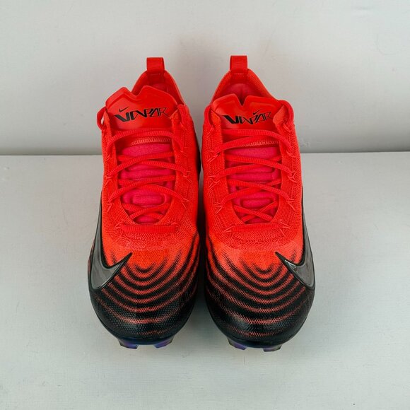 Men's Size 10 - Nike Air Zoom Vapor Elite 1 Bright Crimson Football Cleats - Picture 5 of 10